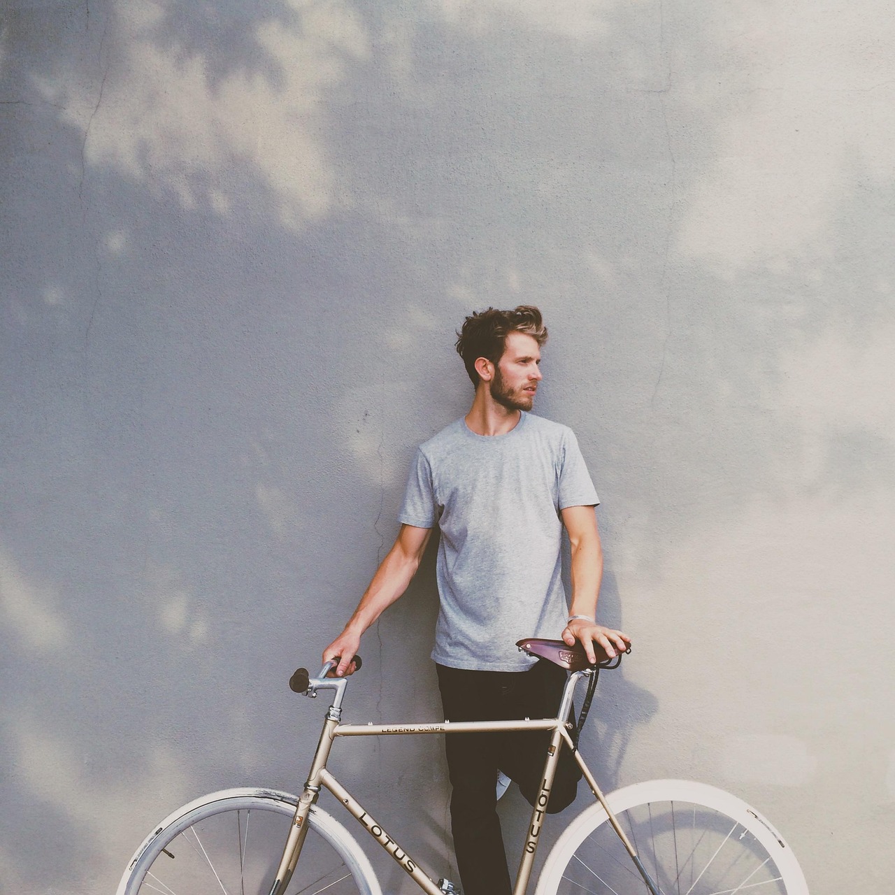 menu-03 guy, bike, bicycle, lifestyle, adult, male, man, cycle, young, person, hipster, style, fixie, singlespeed, cool, casual, easygoing, tshirt, beard, hair, wall, people, gray wall, gray hair, gray bike, guy, bike, bicycle, man, cycle, tshirt, tshirt, tshirt, tshirt, tshirt, wall, people